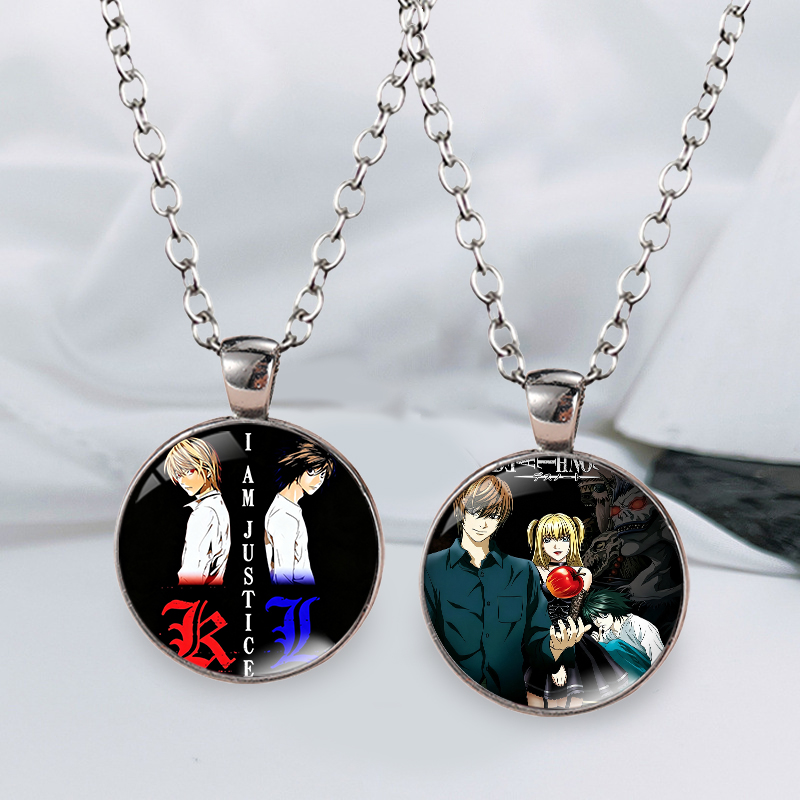 Men'S Fashion Model - Death Note Time Gem Necklace for