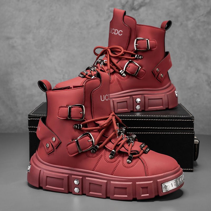 Men'S Fashion Model - Original Brand Boots for Man Punk