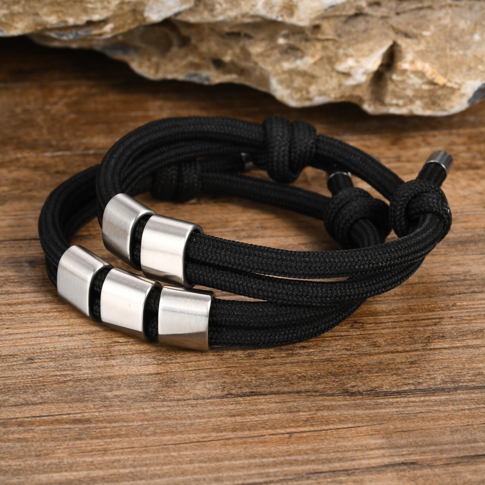 Milan Men'S Fashion - Personalized 2-3 Names Milan Rope Bracelets,Custom