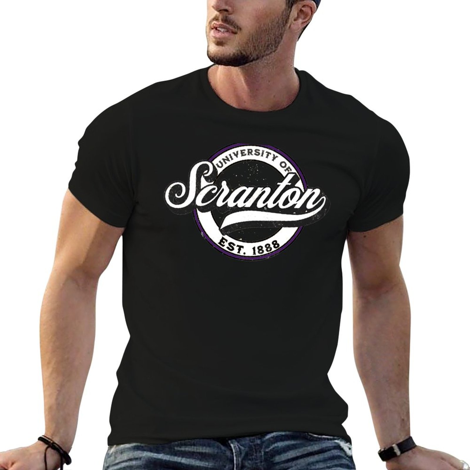 Men'S Fashion University - University Of Scranton T-Shirt Fashion Pattern