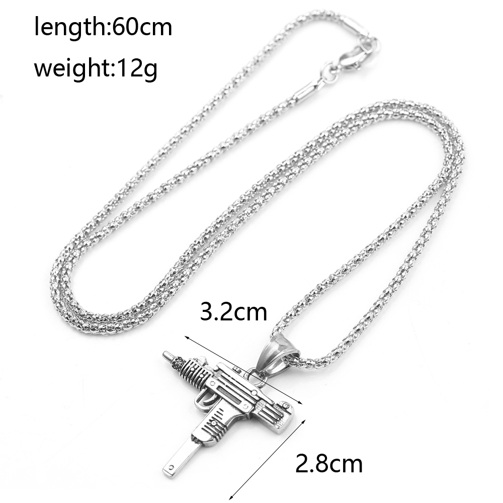 Punk Uzi Pistol Machine Gun Ne - Men'S Fashion Model review and price