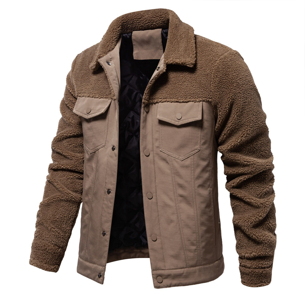 AIOPESON Men's Winter Warm Thi - Sherpa Jacket Fleece review and price