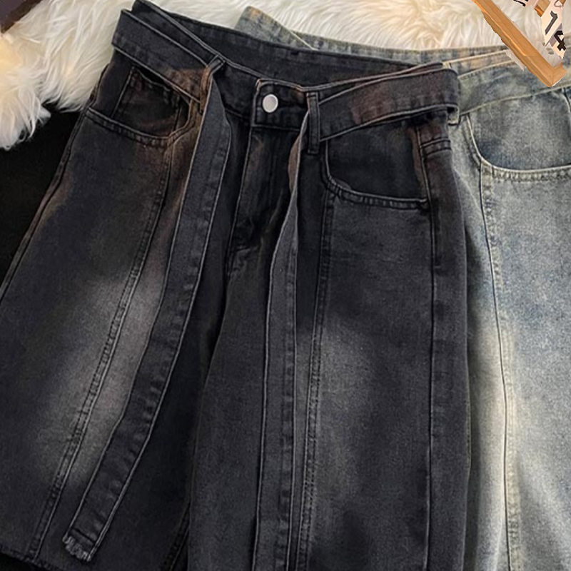 Summer Thin Fringed Denim Shor - Men'S Fashion Trousers review and price