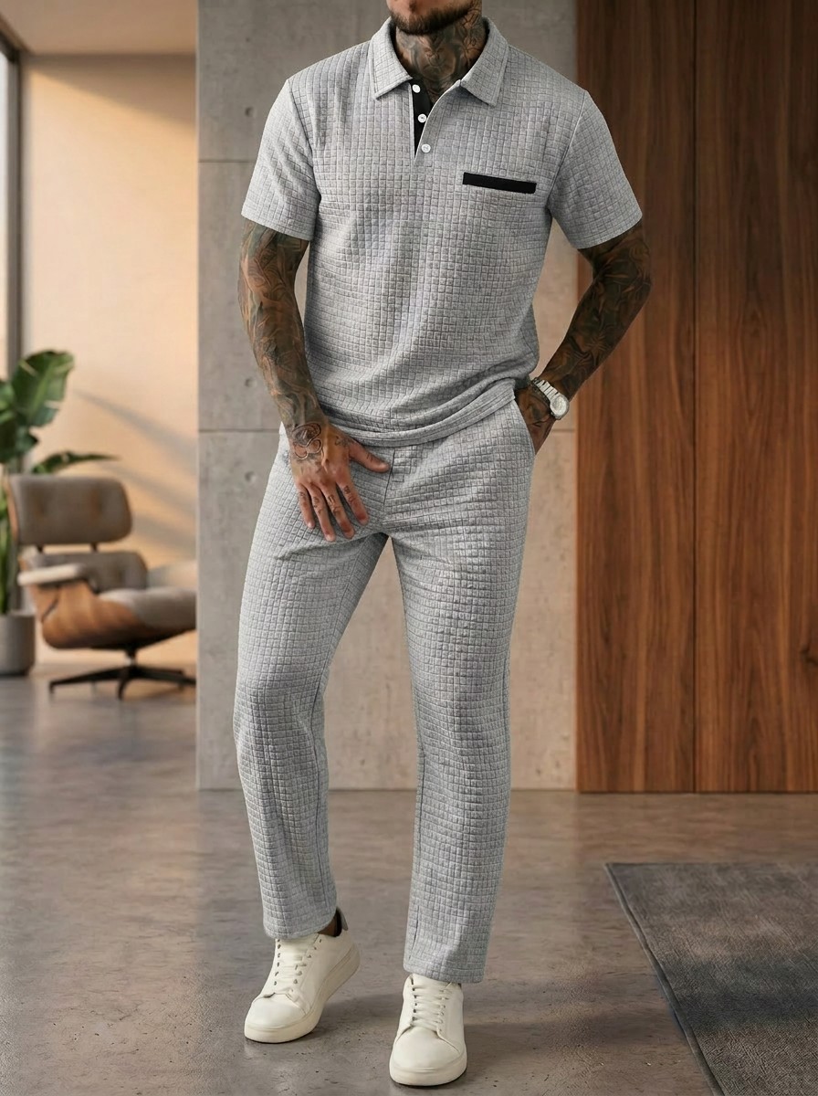 Summer New Men's Fashion Color - Men'S Fashion Polo review and price