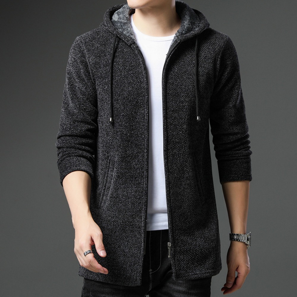 New Arrival Knitted Sweater Me - Men'S Fashion Zip Sweater review and price