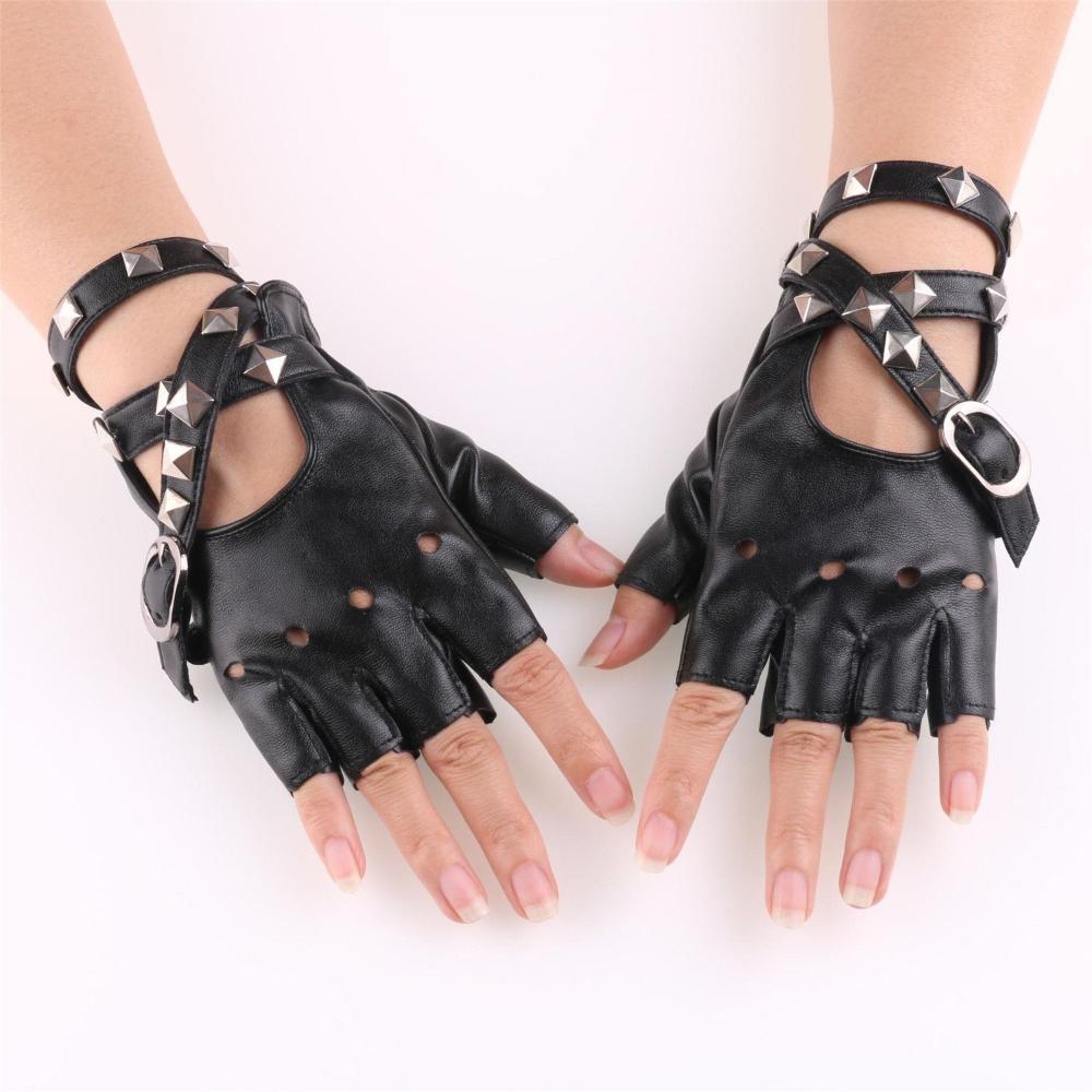 Unisex Fingerless Driving PU L - Driving Gloves Leather review and price