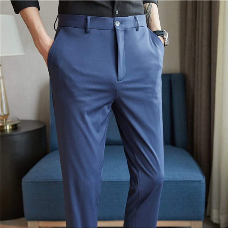 Men's Formal Pants Four-Way St - Formal Trouser Stretch review and price
