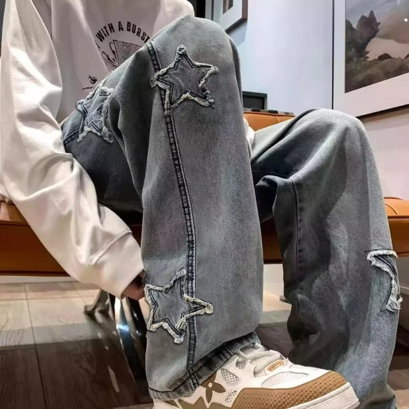 New Men's Star Embroidered Fas - Men'S Fashion Nova Jeans review and price