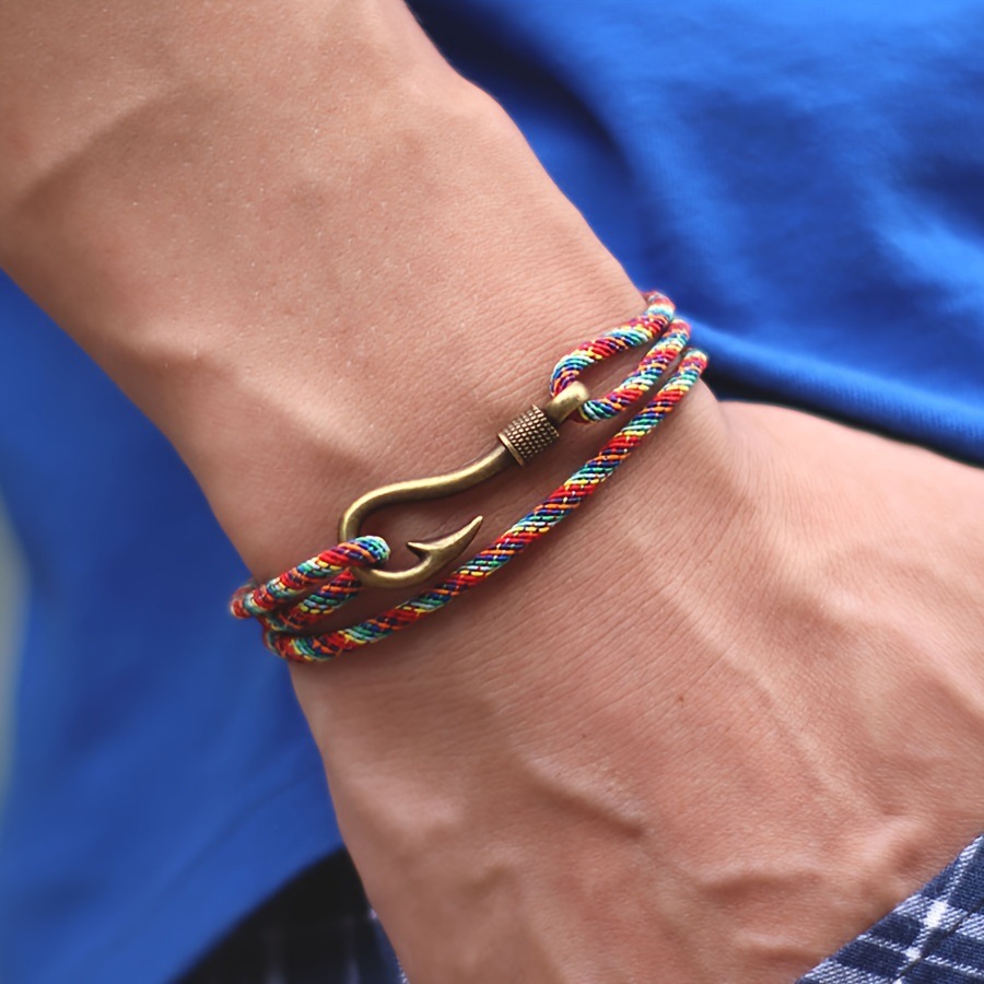 Trendy Charm Fish Hook Anchor  - Milan Men'S Fashion review and price