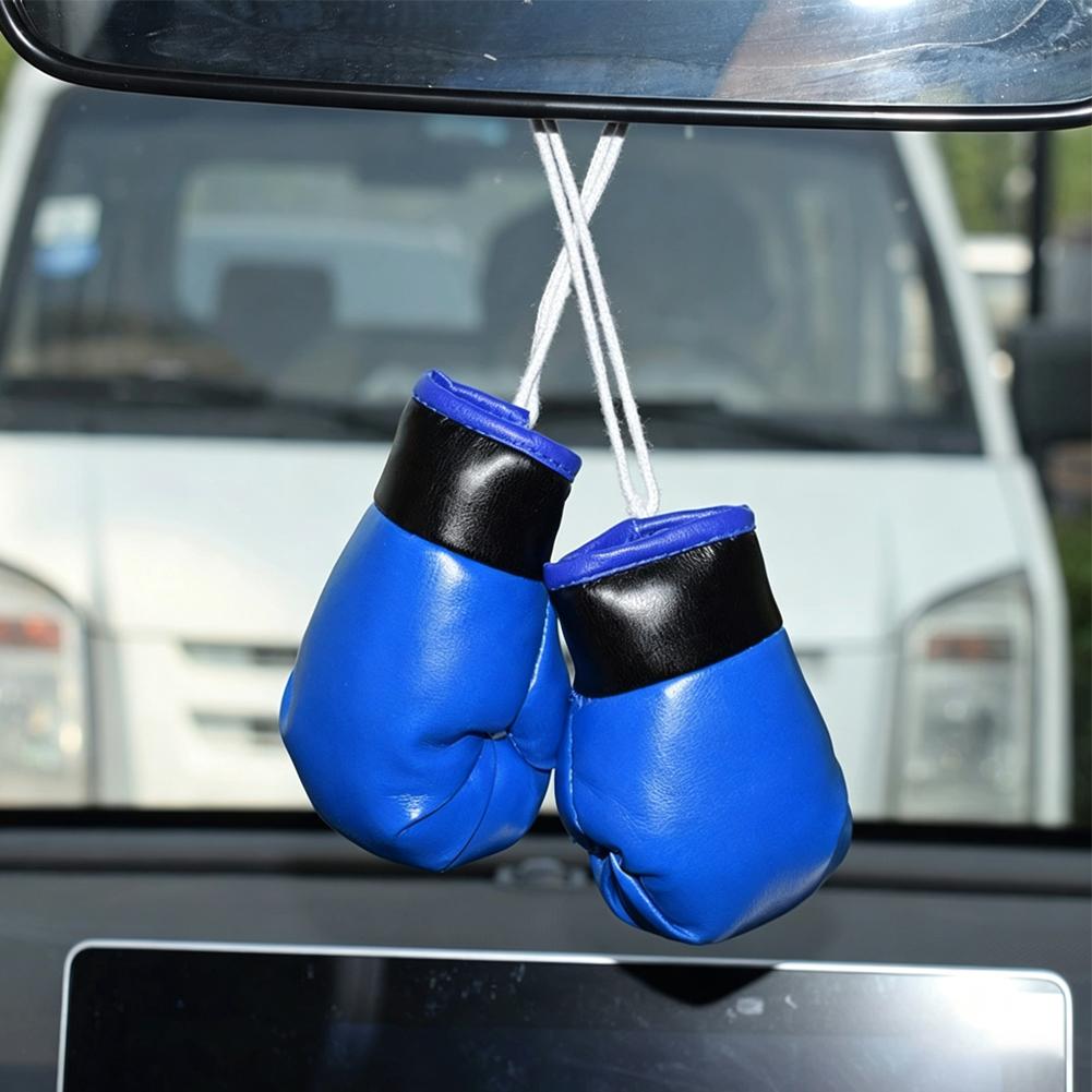 Mini Boxing Gloves Car Rearvie - Driving Gloves Leather review and price
