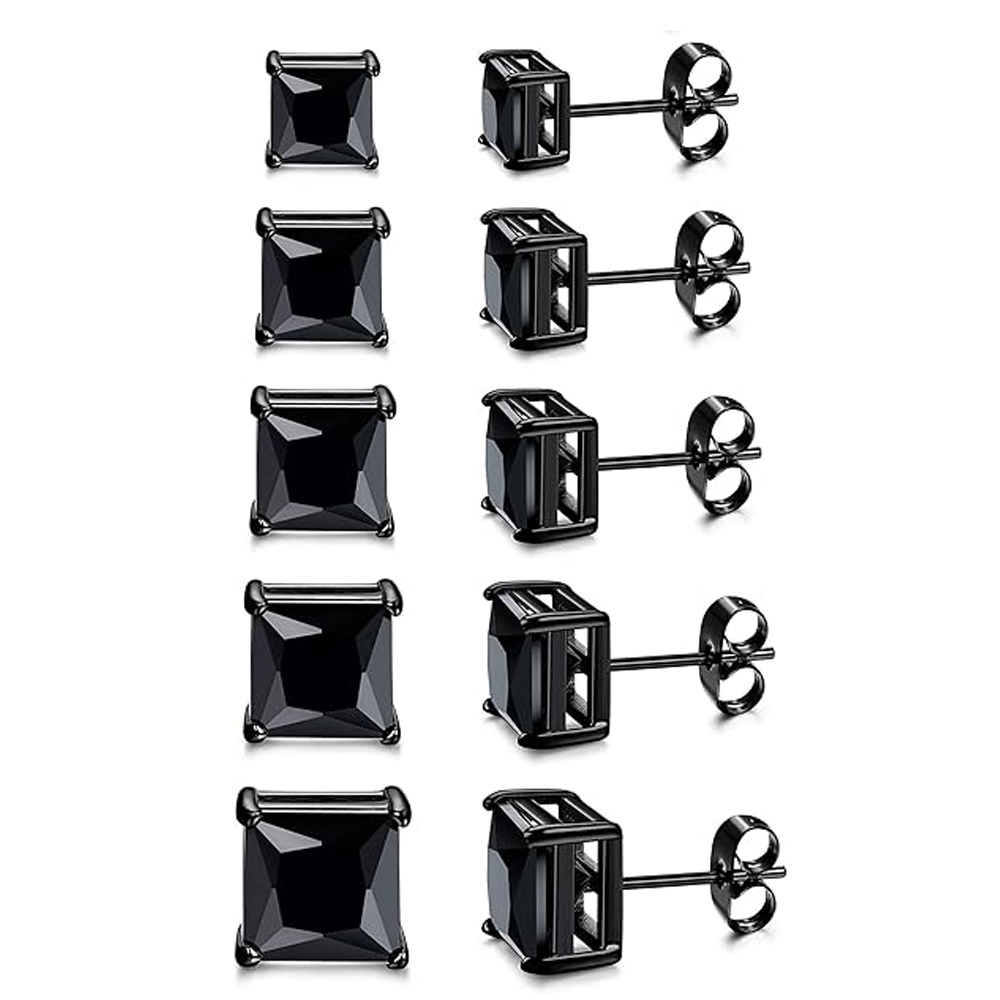 JKC Store 1 Pairs Square CZ St - Mens Fashion Store review and price