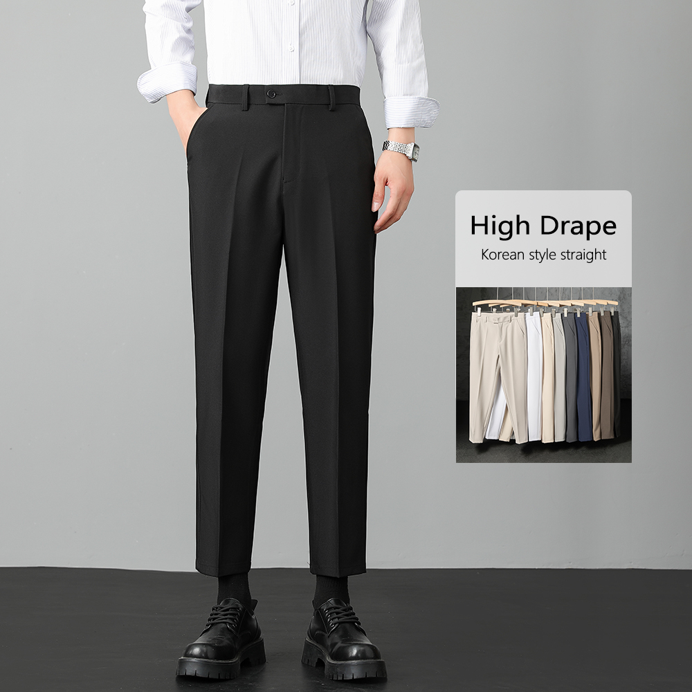 Men's Stretch Straight Suit Pa - Formal Trouser Stretch review and price