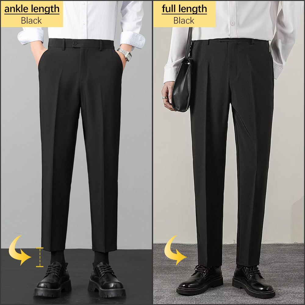 Men's Stretch Straight Suit Pa - Formal Trouser Stretch review and price