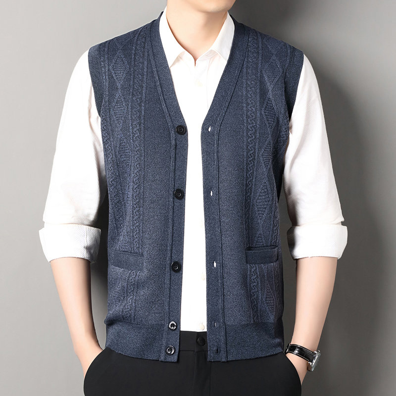 Autumn Winter Mens Vest Casual - Men'S Fashion Zip Sweater review and price