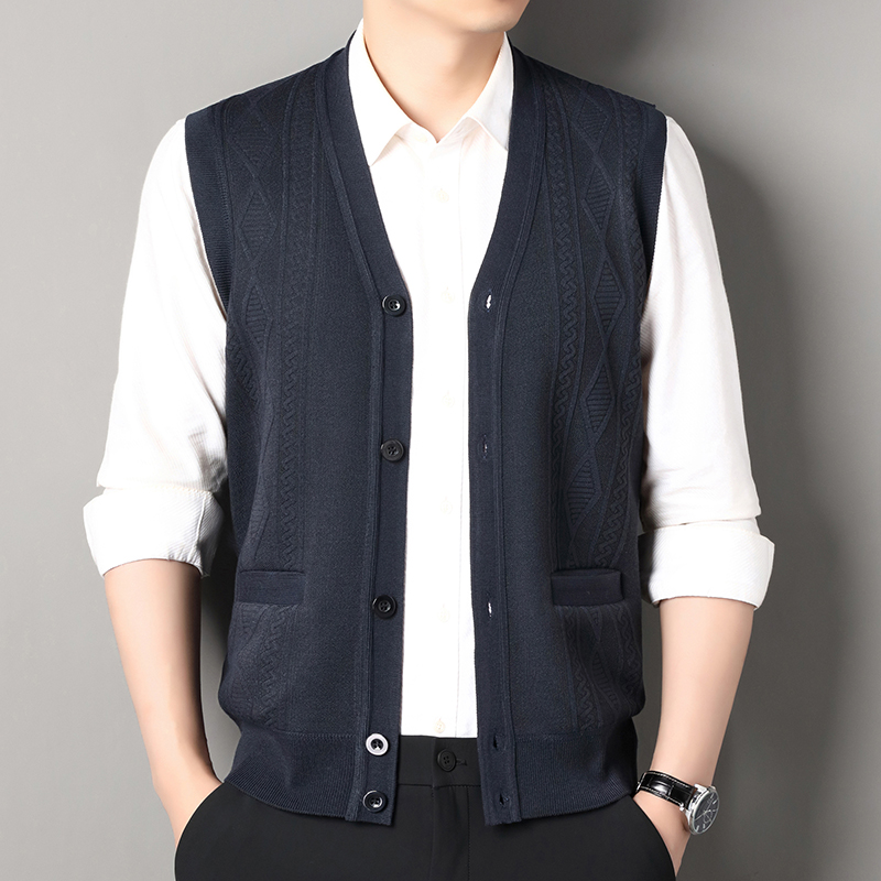 Autumn Winter Mens Vest Casual - Men'S Fashion Zip Sweater review and price