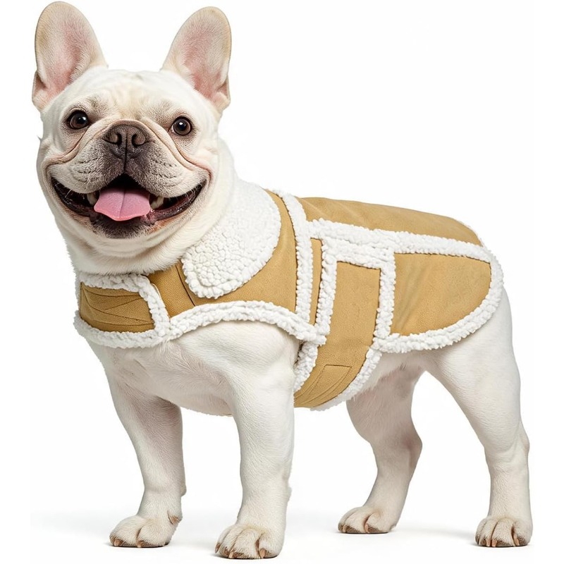 Winter Dog Coat Medium Breed S - Sherpa Jacket Fleece review and price