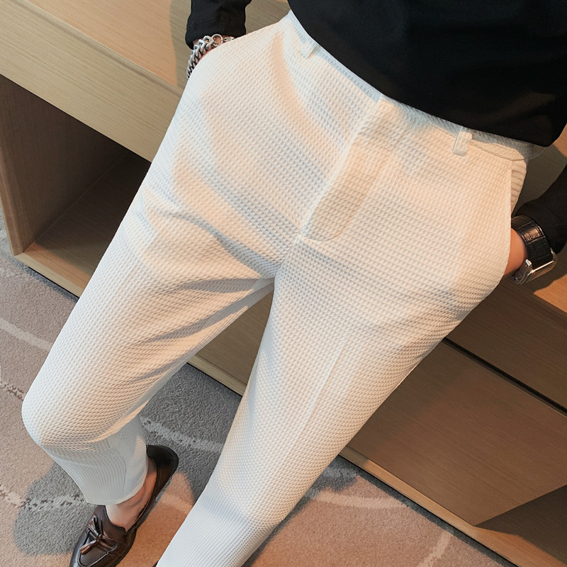 2024 Autumn New Waffle Stretch - Formal Trouser Stretch review and price