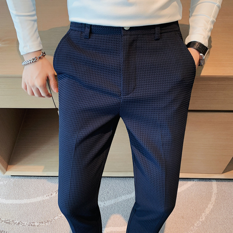 2024 Autumn New Waffle Stretch - Formal Trouser Stretch review and price