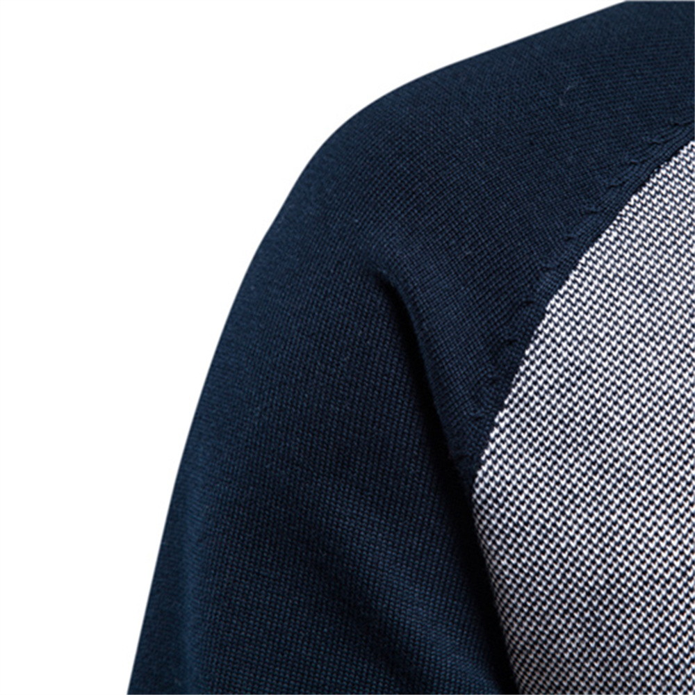 AIOPESON Spliced Cardigan Men  - Men'S Fashion Zip Sweater review and price