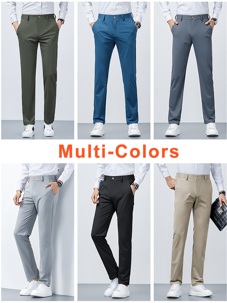 2022 New Summer Men Long Pants - Formal Trouser Stretch review and price