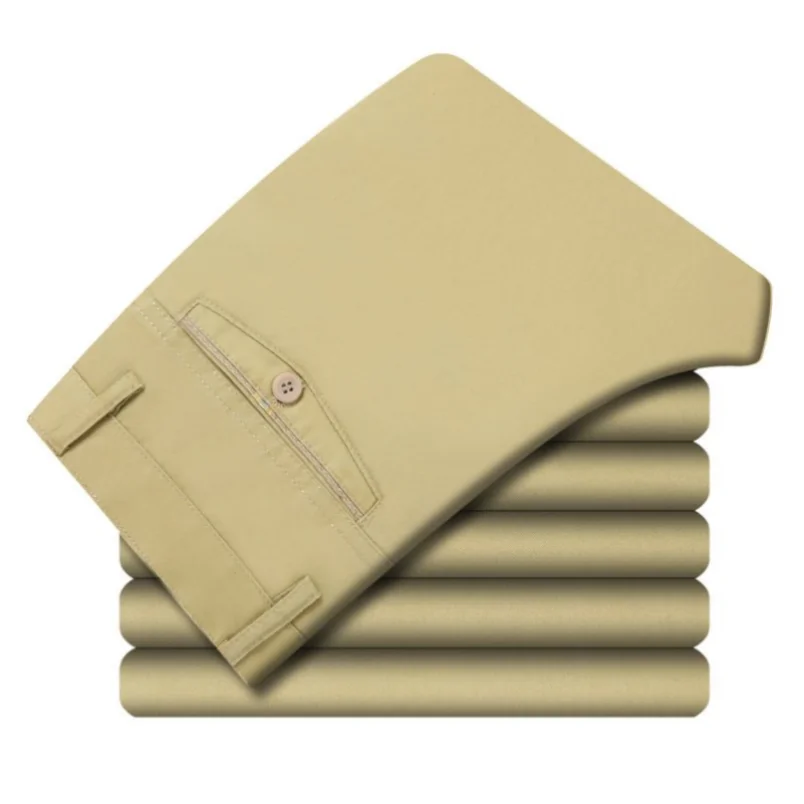 Men's Summer Thin Casual Suit  - Formal Trouser Stretch review and price