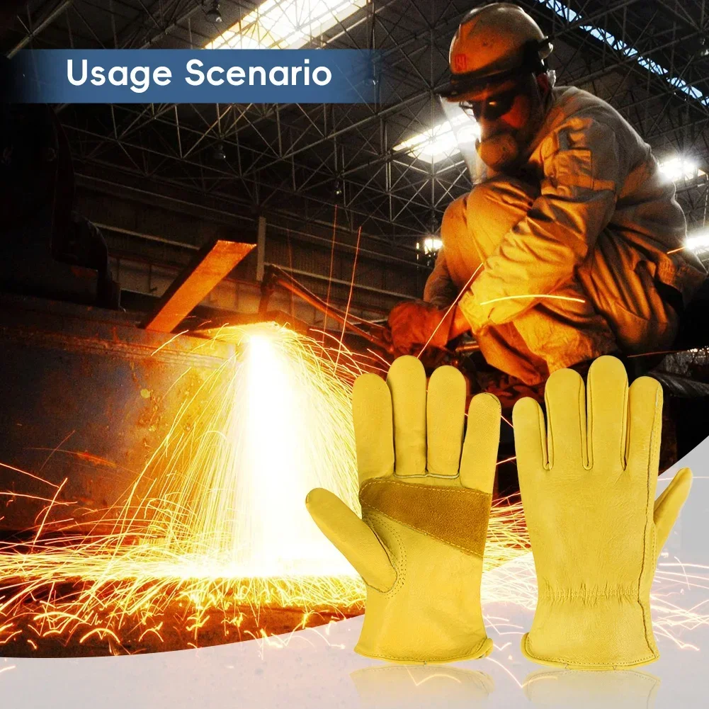 Leather Work Safe Gloves for G - Driving Gloves Leather review and price