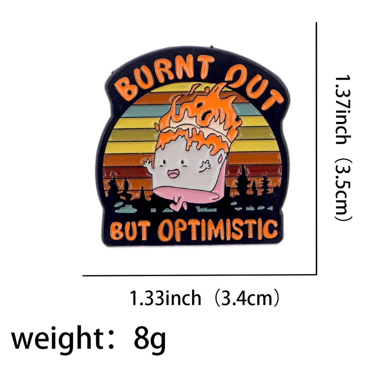 Fire Badges Enamel Pin Brooche - Men'S Fashion Model review and price