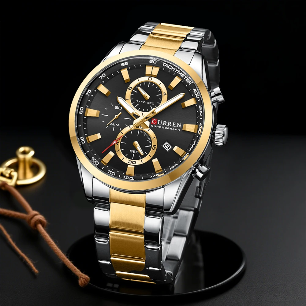 CURREN Casual Quartz Chrono Sp - Men'S Fashion Model review and price