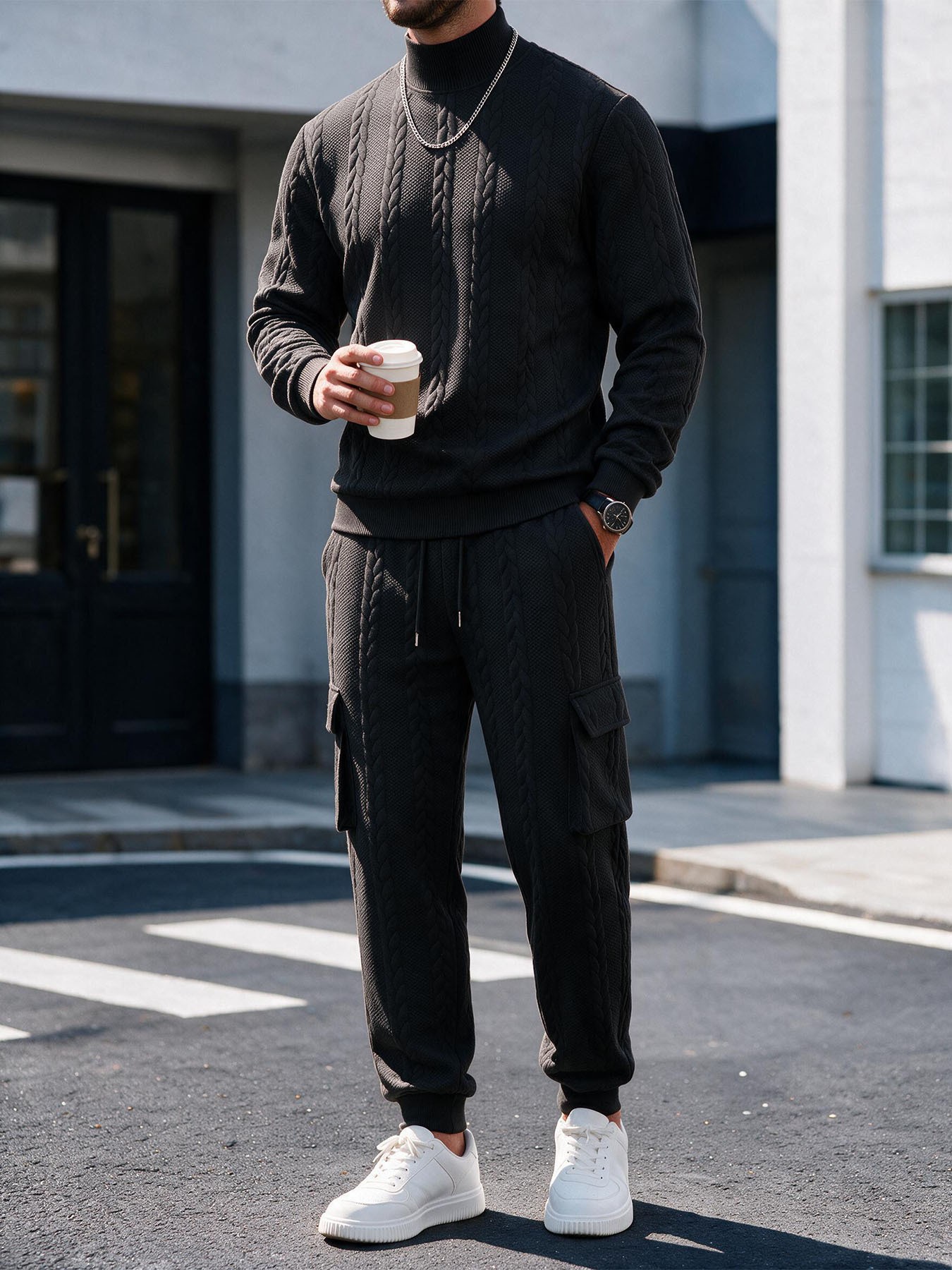 Men Solid Color Heavy Duty Sim - Men'S Fashion Trousers review and price