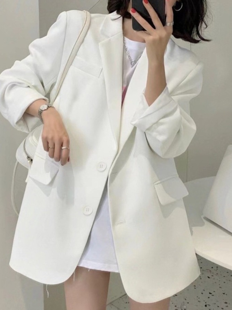 New Woman Spring Summer Solid  - Mens Fashion Blazer review and price