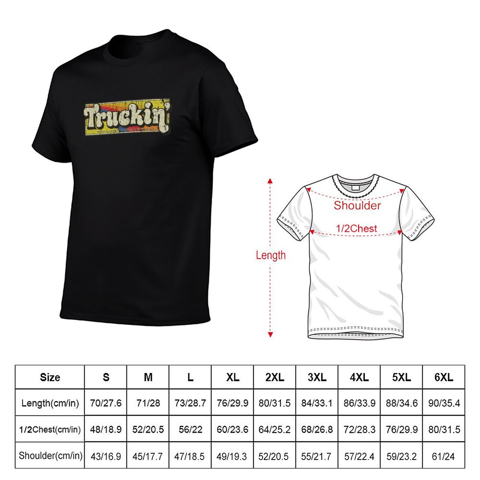 Truckin’ Magazine 1975 T-Shirt - Mens Fashion Magazines review and price