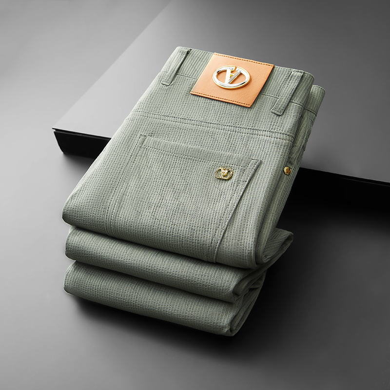 Men Summer Ice Silk Lightweigh - Formal Trouser Stretch review and price