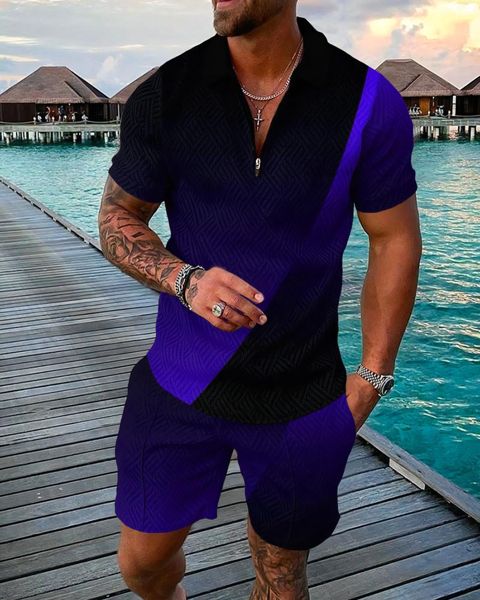 Funny 3D Printed Men's 2 Piece - Men'S Fashion Polo review and price