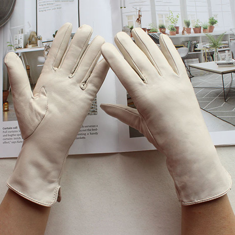 Women's Color Sheepskin Leathe - Driving Gloves Leather review and price
