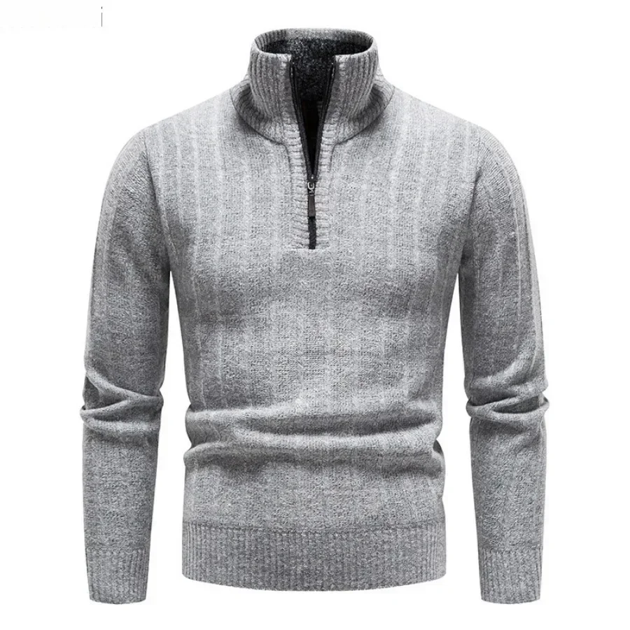 New  Men's Warm Swearters Fash - Men'S Fashion Zip Sweater review and price