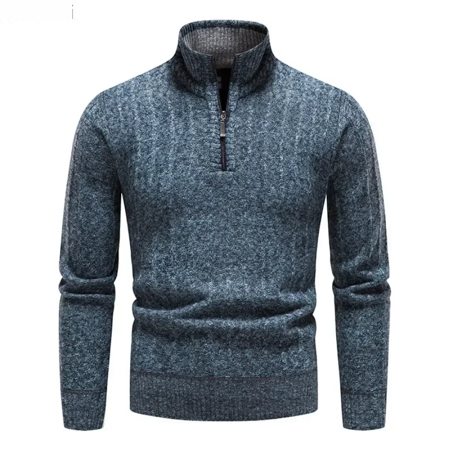 New  Men's Warm Swearters Fash - Men'S Fashion Zip Sweater review and price