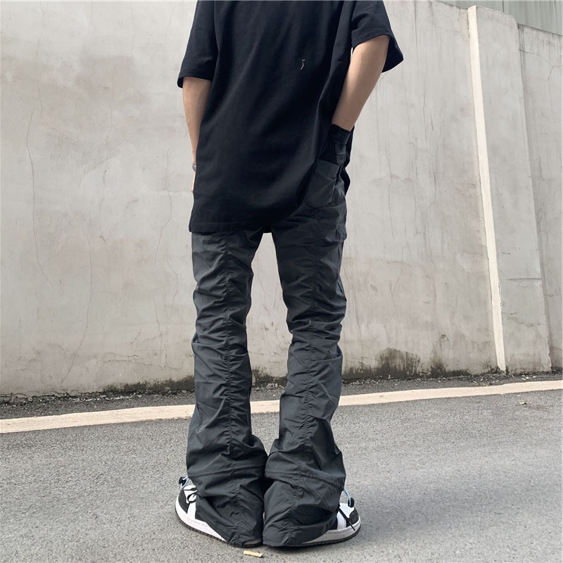Unisex High Street Flared Trou - Men'S Fashion Trousers review and price