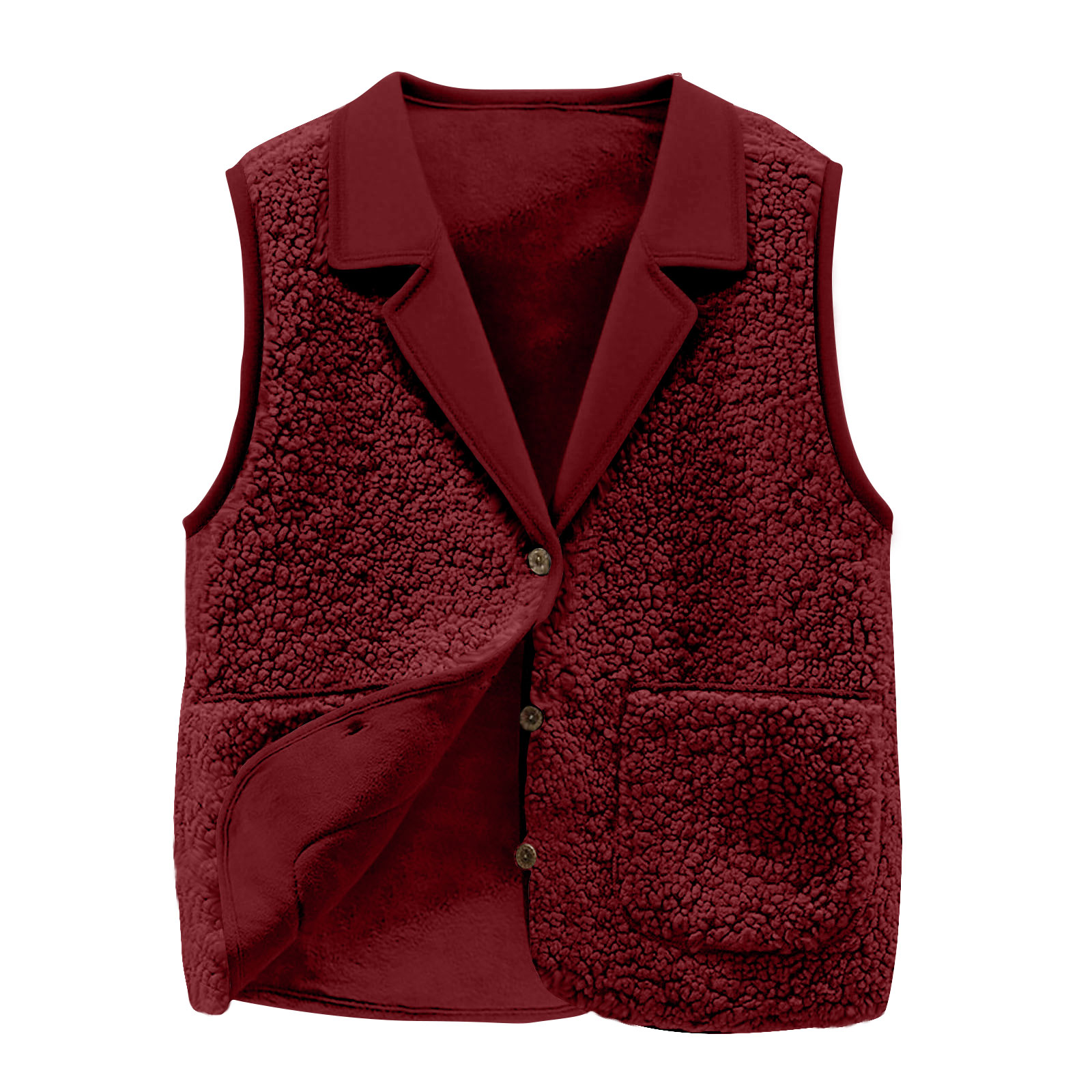 Women's Sherpa Fleece Vest, La - Sherpa Jacket Fleece review and price