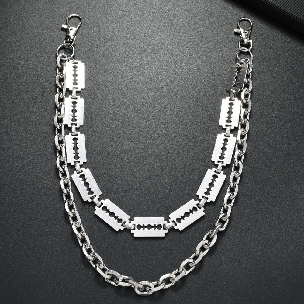 Punk Metal Chain Keychains for - Men'S Fashion Trousers review and price