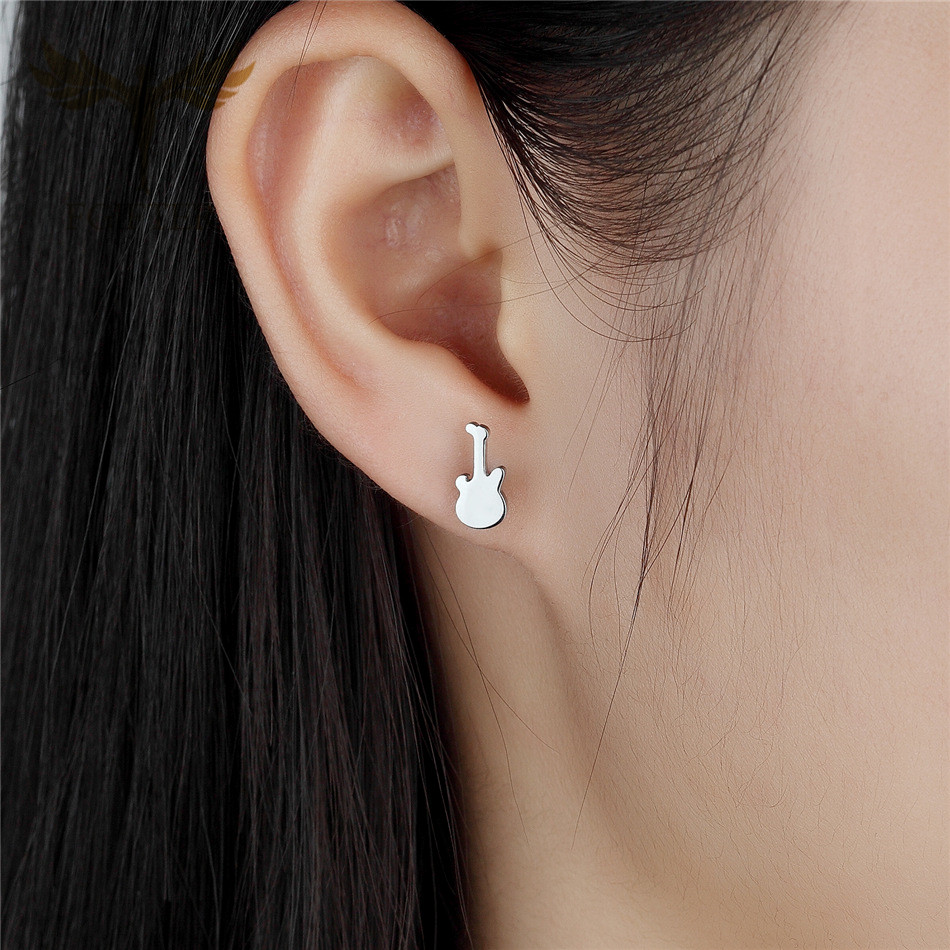 12 Pairs Music Guitar Earrings - Mens Fashion Store review and price