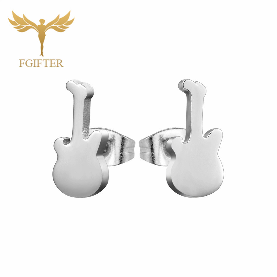 12 Pairs Music Guitar Earrings - Mens Fashion Store review and price