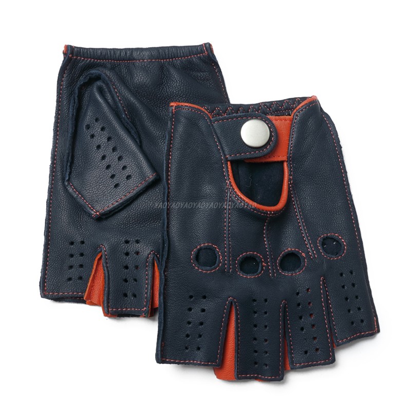 High Quality 2026 New Half Fai - Driving Gloves Leather review and price