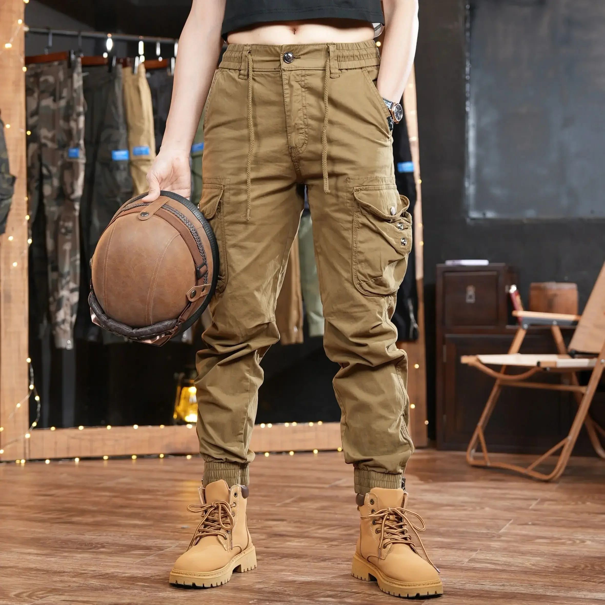 Multi Pocket Outdoor Trousers  - Men'S Fashion Trousers review and price