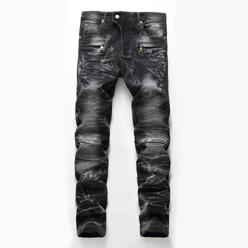Zipper Pocket Retro Nostalgic  - Men'S Fashion Nova Jeans review and price